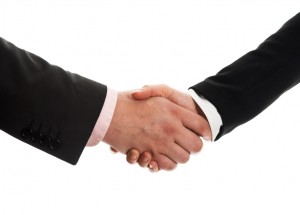 Business handshake deal Business handshake deal