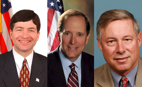UptonHensarlingCamp From left to right: Representative Jeb Hensarling (TX), Representative Dave Camp (MI) and Representative Fred Upton (MI).