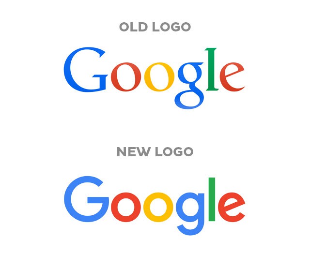 Google's logo has changed